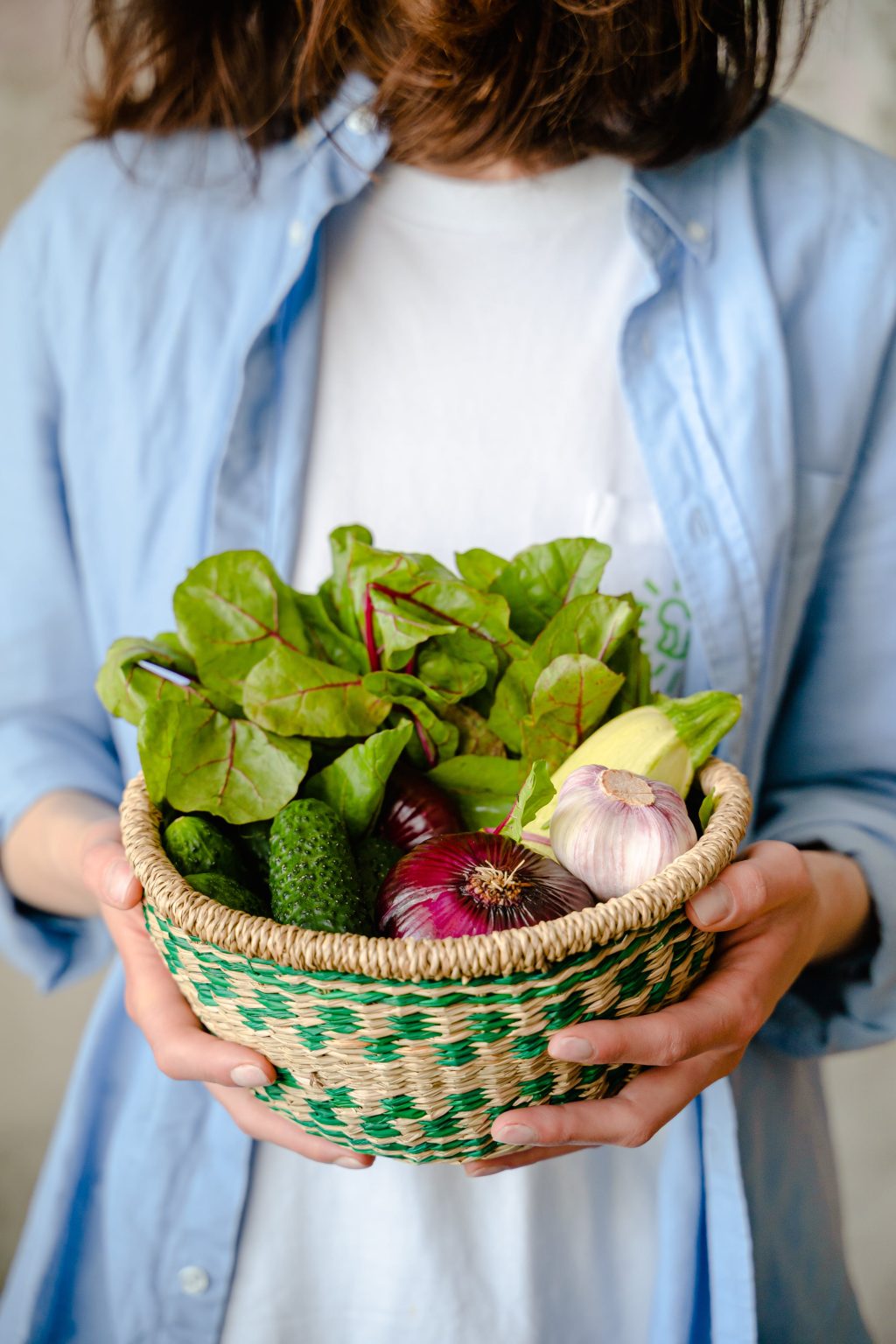 panier de légumes bio